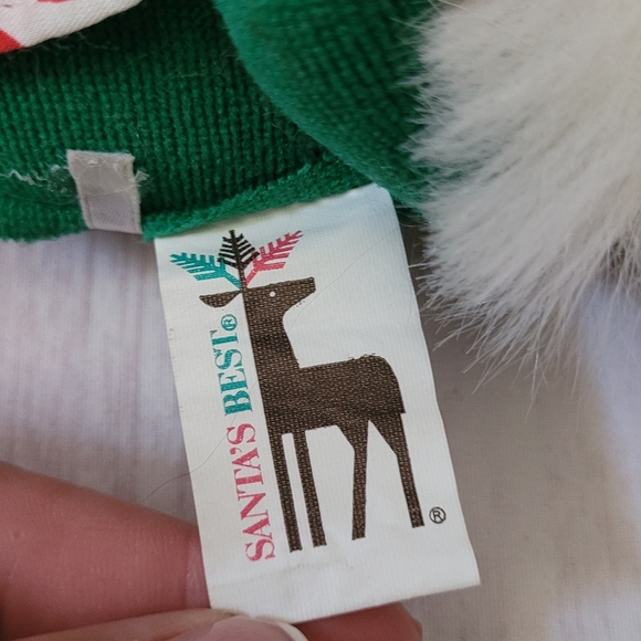 Vintage Santas Best Ornament vintage - Picture 4 of 5